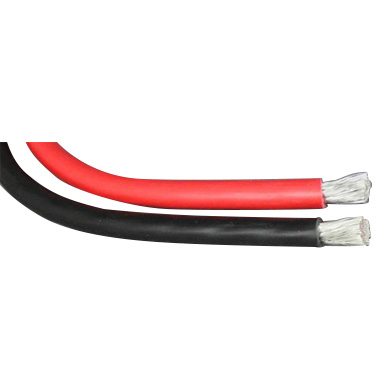 High temperature resistant F-class insulated AC motor winding leads